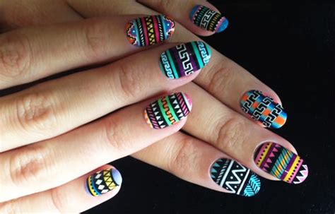 Diseños de uñas tribales   UñasDecoradas CLUB