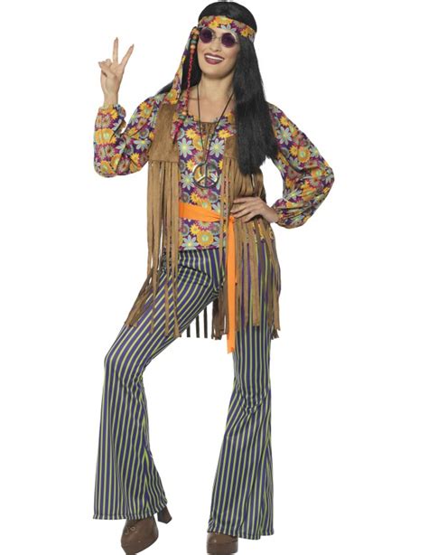 Disfraz cantante hippie años 60 mujer: Disfraces adultos,y ...