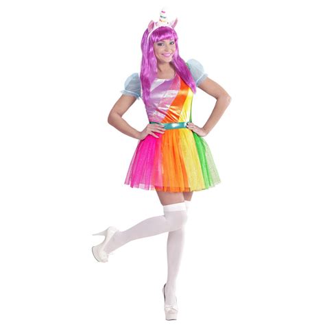 Disfraz de Unicornio Arcoiris para Mujer | Comprar Online