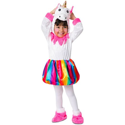 Disfraz de Unicornio Colorido para Niña | Comprar Online