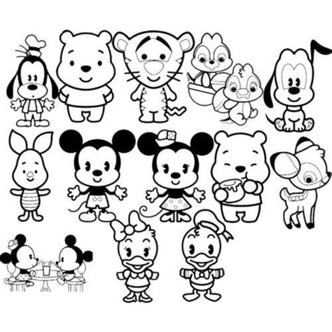 #Disney Kawaii coloring page free to print   Letscolorit ...