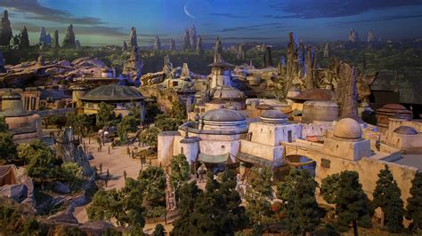 Disney Parks Unveil Model of Star Wars Land at D23 Expo ...