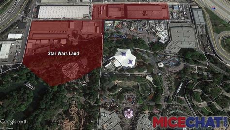 Disneyland Star Wars Land Plans Begin To Take Shape