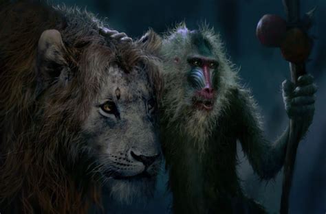 Disney’s Live Action The Lion King 2019 Simba and Rafiki ...