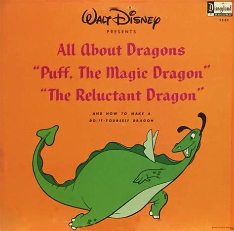 Disney’s “The Reluctant Dragon” – on Records