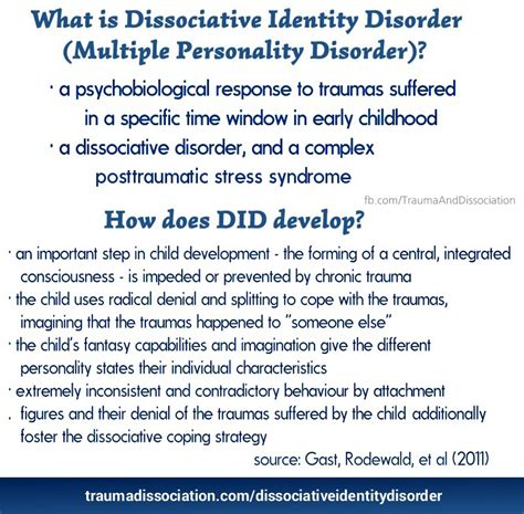 Dissociative Identity Disorder Signs, Symptoms and DSM 5 ...