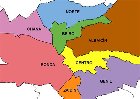 Distritos de Granada   Wikipedia, la enciclopedia libre