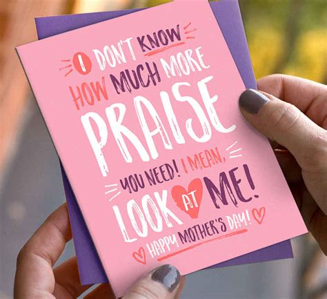 Divertidas tarjetas de felicitaciones para el día de la madre