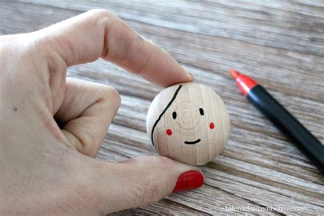 DIY Cómo hacer figuras de madera pintadas a mano | el ...