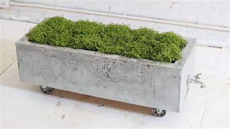 DIY Concrete Planter,, Episode 16, HomeMade Modern   YouTube