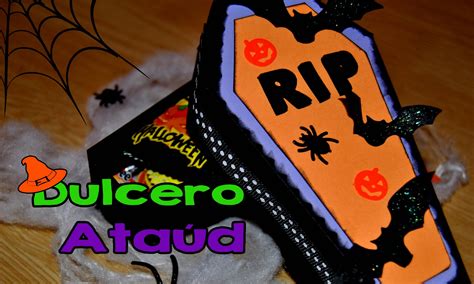 DIY : Dulcero Ataúd Halloween   Brotes De Creatividad ...