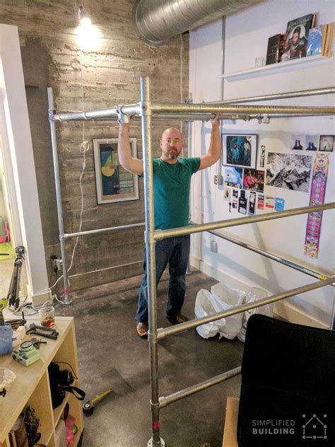 DIY Full Size Loft Bed for Adults  with Plans to Build ...