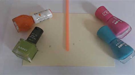 DIY: Kaarten maken met nagellak!   YouTube