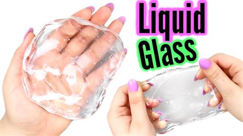 DIY Liquid Glass!   YouTube