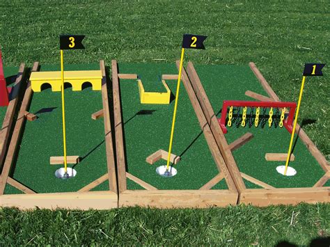 DIY Mini Golf Obstacles | Crafts/DIY | Pinterest | Golf ...