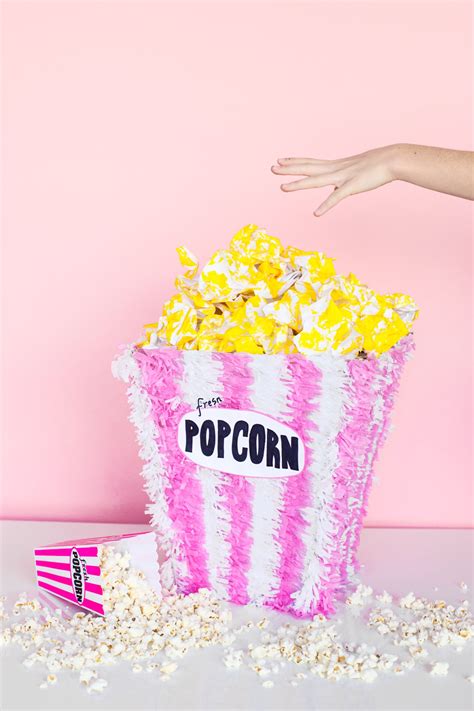 DIY Popcorn Piñata   Studio DIY
