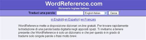 Dizionario on line