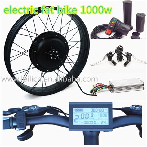 DlY Electric Fat Bike Conversion Kit 48v 1000w for fat ...