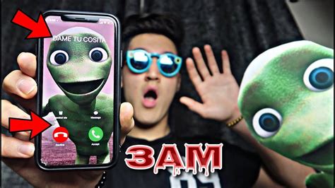 DO NOT CALL ALIEN DAME TU COSITA AT 3AM!!! *OMG HE CAME TO ...