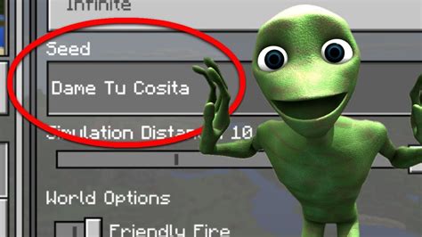 Do NOT Play the DAME TU COSITA SEED in Minecraft Pocket ...