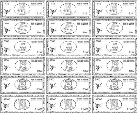 DOCENTECA   Monedas y billetes para imprimir y utilizar en ...