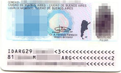 Documento Nacional de Identidad  Argentina    Wikipedia