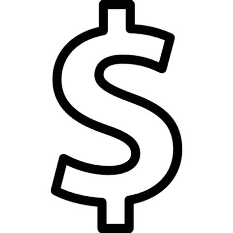 Dólar símbolo de destaque | Download Ícones gratuitos