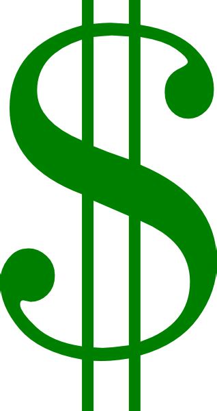 Dollar Sign Clip Art at Clker.com   vector clip art online ...