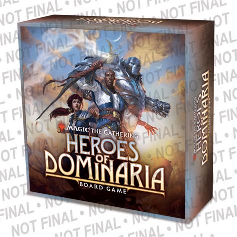 Dominaria Magic: The Gathering Board Game and Token Miniatures