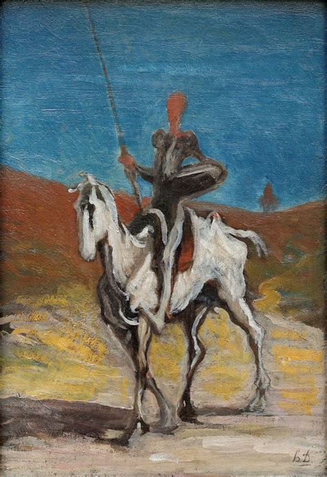 Don Quijote y Sancho Panza  Daumier    Wikipedia, la ...