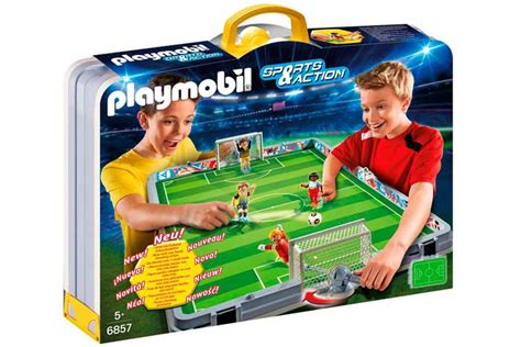 ¿Dónde comprar Set Fútbol Playmobil barato 68570? Ahora 39€