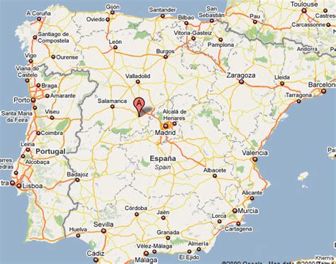 Dónde está Ávila en España? La ubicación geográfica de Ávila