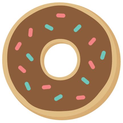 Donut SVG cutting files for cricut silhouette pazzles free ...