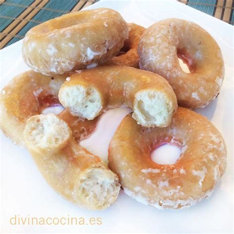 Donuts caseros   Divina Cocina