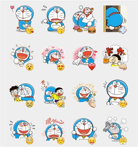 Doraemon Stickers Set | Telegram Stickers | Telegram ...