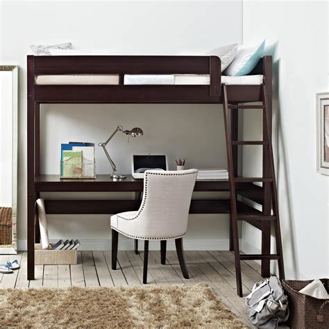 Dorel Living | Dorel Living Harlan Loft Bed with Desk ...