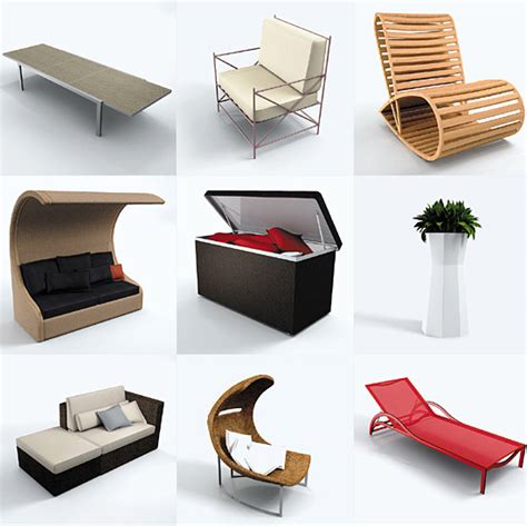 DOSCH DESIGN   DOSCH 3D: Outdoor Furniture