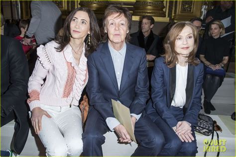 Doutzen Kroes, Paul McCartney & Wife Nancy Shevell Sit ...