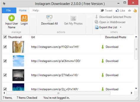 Download All Instagram Photos and Videos in Your Hard Disk