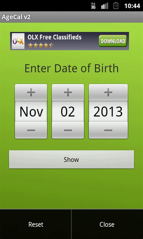Download Free Calculator Date Of Birth | Site Download