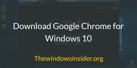 Download Google Chrome For Windows 10 64 Bit