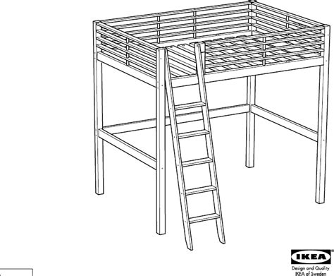 Download IKEA FJELLDAL FULL LOFT BED Assembly Instruction ...