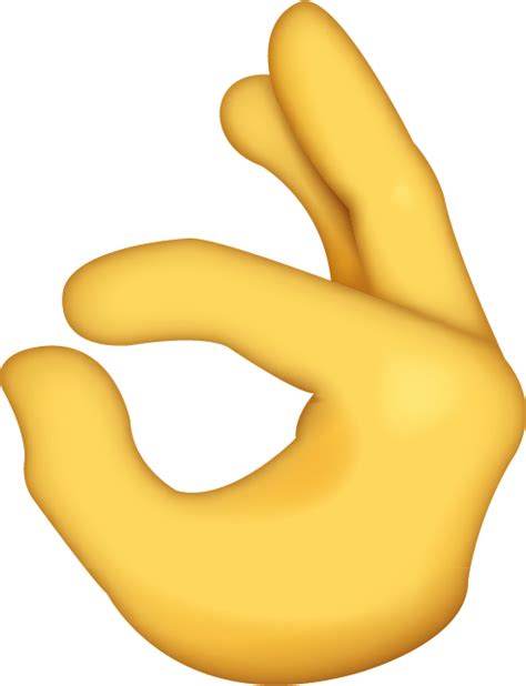 Download OK Hand Sign Iphone Emoji Icon in JPG and AI ...