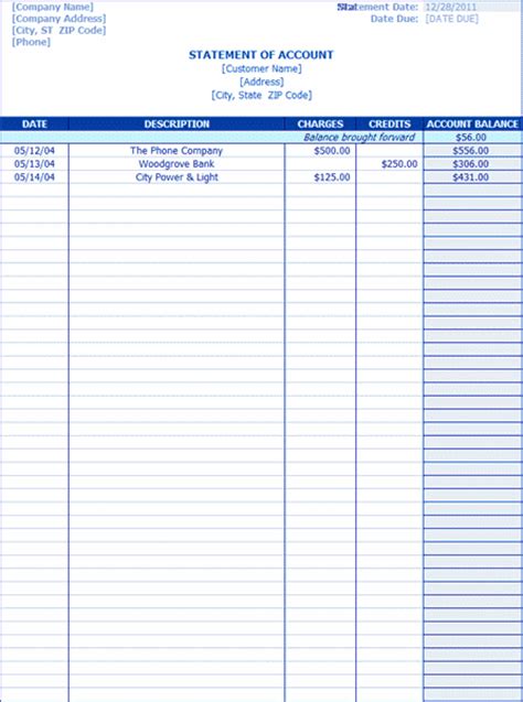 Download Statement Of Account Related Excel Templates for ...