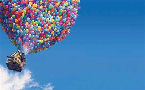 Download the Floating Balloon House Wallpaper, Floating ...