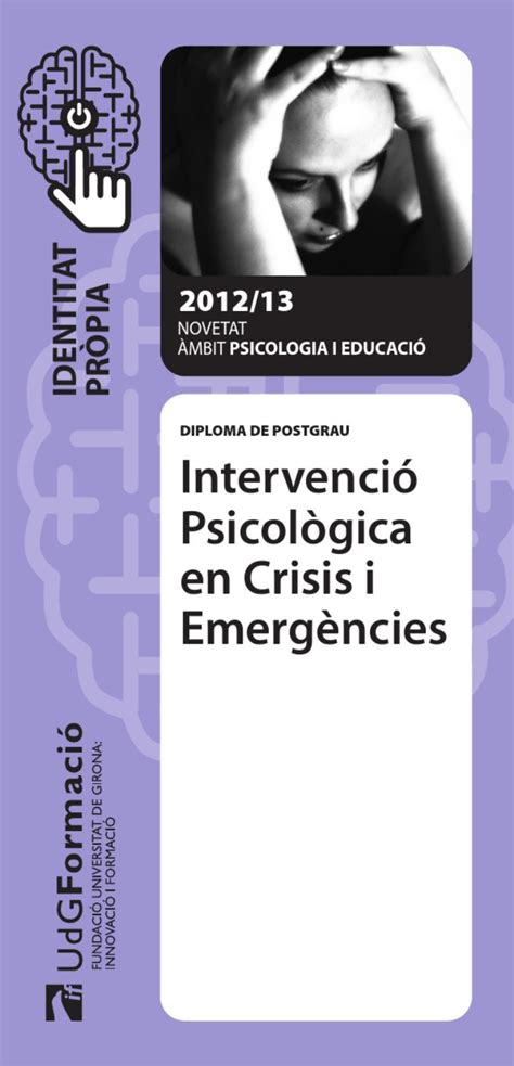 DP Intervenció Psicològica by Fundació UdG: Innovació i ...