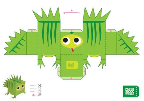Dragon 3D para imprimir   Manualidades Infantiles