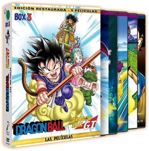 Dragon Ball: La Películas, reedición del pack en DVD
