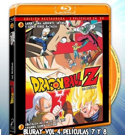 Dragon Ball Z: Las Películas 5+6 y 7+8. Detalles de edición