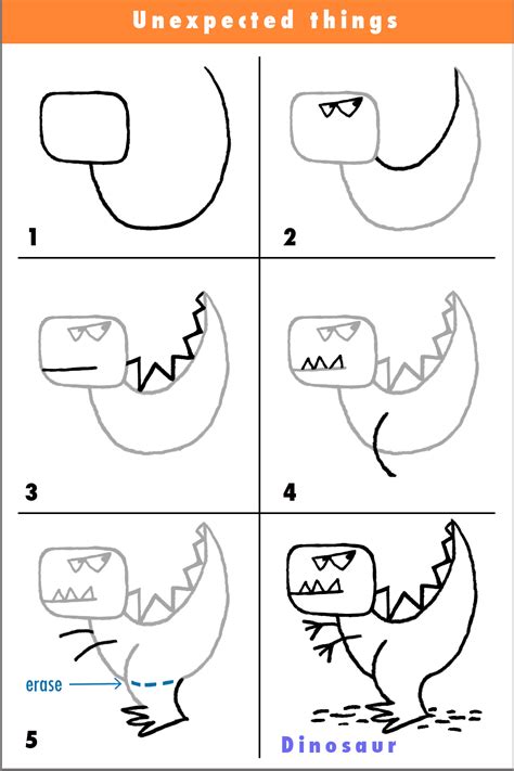 Draw a dinosaur! | Draw with Rich